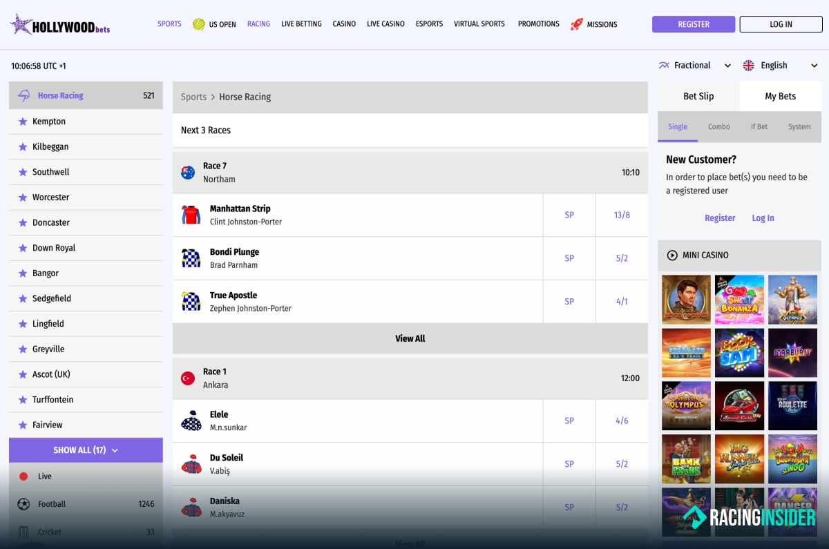 Hollywoodbets Racing Page Racing Insider